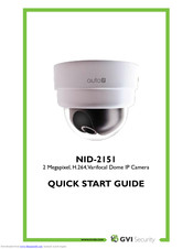 Gvi Security NID-2151 Quick Start Manual