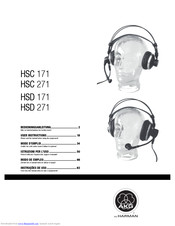 AKG HSC 271 User Instructions