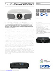 Epson EH-TW6000W Datasheet