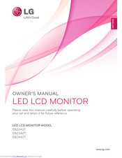 LG EB2442T Owner's Manual