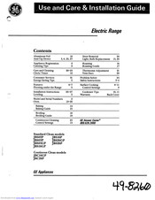 GE JBS26P Use And Care & Installation Manual