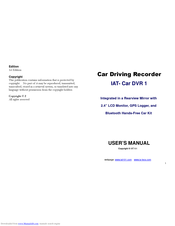 IA Technologies IAT- Car DVR 1 User Manual