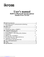 ikross IKBT11 User Manual