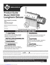 Char-Broil 09201556 Longhorn Deluxe Product Manual
