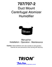 Trion Bel-Aire 707 Owner's Manual