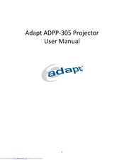 Adapt ADPP-305 User Manual