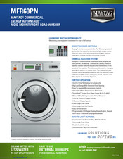 Maytag MFR60PN Specifications