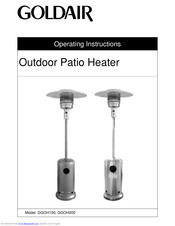 Goldair GGOH200 Operating Instructions Manual