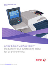 Xerox Colour 560 Printer Speci?Cations