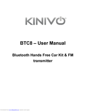 Kinivo BTC8 User Manual