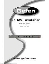 Gefen EXT-DVI-441N User Manual