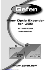 Gefen EXT-USB-400FO User Manual