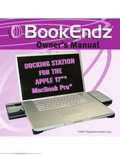 Bookendz Docking station Owner's Manual