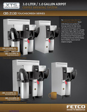 Fetco CBS-2132 XTS Manuals | ManualsLib
