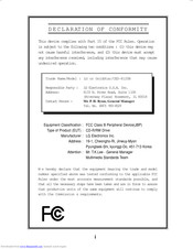 LG CED-8120B -  - CD-RW Drive User Manual