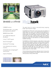 NEC Nighthawk SX 4000D Specifications
