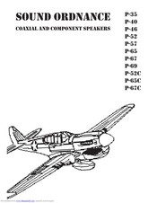 Sound Ordnance P-35 User Manual