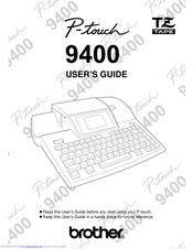 Brother P-touch 9400 User Manual