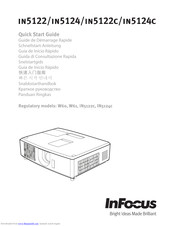 InFocus IN5124c Quick Start Manual