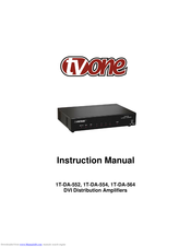 TV One TASK 1T-DA-564 Instruction Manual