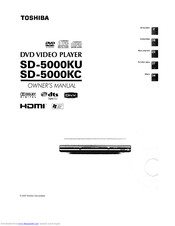 Toshiba SD-5000KC Owner's Manual