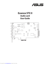 ASUS Essence STX II User Manual