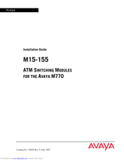 Avaya M15-155 Installation Manual