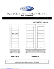 Whynter BWR-171DS Instruction Manual