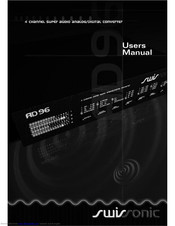 Swissonic aD 96 User Manual