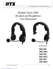 RTS MH-302L User Instructions