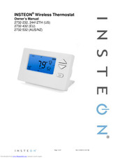 INSTEON 2441ZTH Owner's Manual