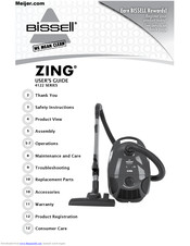 Bissell Zing 4122 series User Manual