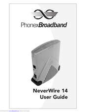 Phonex Broadband NeverWire 14 User Manual
