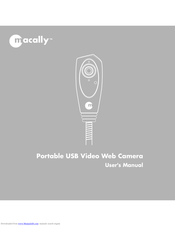 Macally Portable USB Video Web Camera User Manual