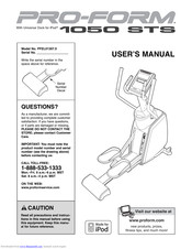 Pro-Form PFEL01307.0 User Manual