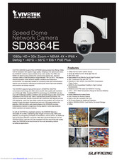 Vivotek SD8364E/ -M Technical Specifications
