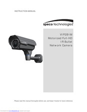 Speco VIP2B1M Instruction Manual