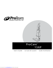 Pro-Team ProCare15XP User Manual