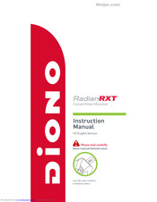 Diono Radian R100 Instruction Manual