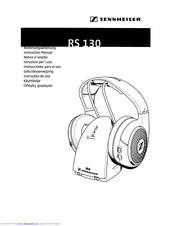 Sennheiser RS 130 Manuals | ManualsLib