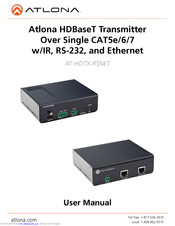 Atlona AT-HDTX-RSNET User Manual