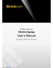 Brickcom VS-01A Series User Manual
