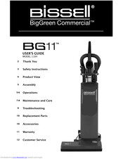Bissell BG11 User Manual