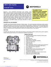 Motorola MBV3-100S Specifications