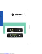 Motorola CM140 Basic User's Manual