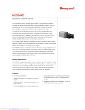 Honeywell HCS544X Specifications