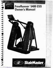 Stairmaster FreeRunner 5400 ESS Owner's Manual