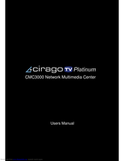 Cirago TV Platinum CMC3000 User Manual