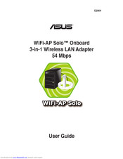 Asus WiFi-AP Solo User Manual