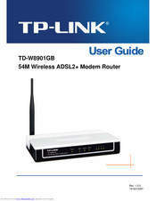 TP-Link TD-W8901GB User Manual